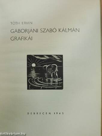 Gáborjáni Szabó Kálmán Grafikái
