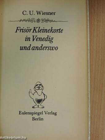 Frisör Kleinekorte in Venedig und anderswo