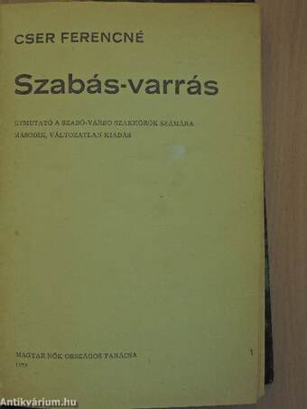 Szabás-varrás