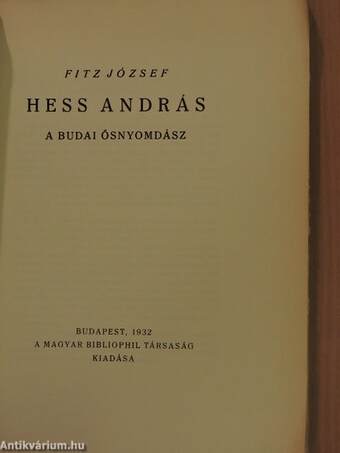 Hess András