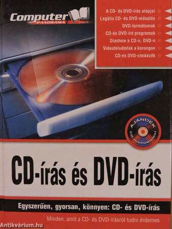 CD-írás és DVD-írás - CD-vel