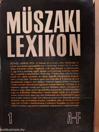 Műszaki lexikon 1-3.