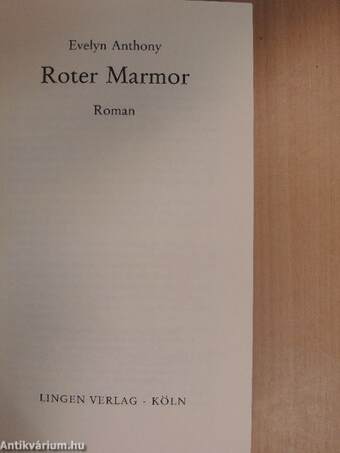 Roter Marmor