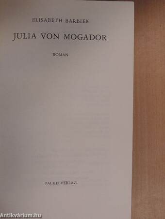 Julia von Mogador