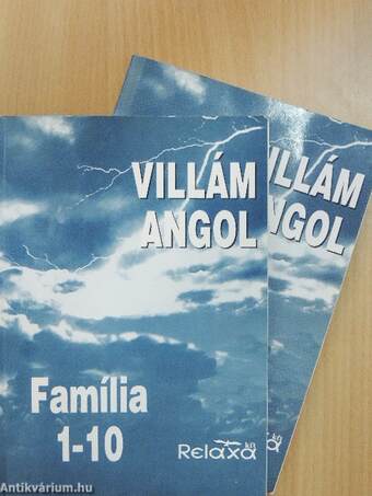 Villám Angol - Família 1-20 1-2. - 16 db kazettával