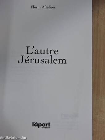 L'autre Jérusalem