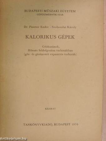 Kalorikus gépek