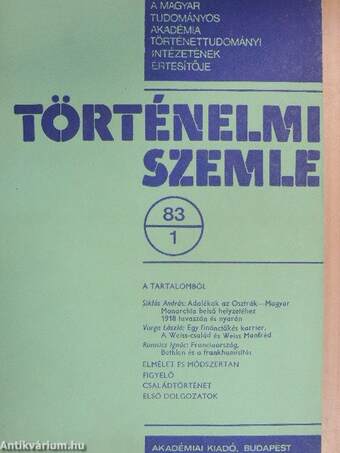 Történelmi Szemle 1983/1.