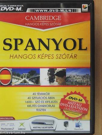 Cambridge spanyol hangos képes szótár - DVD