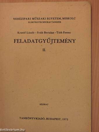 Feladatgyűjtemény II.