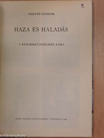 Haza és haladás