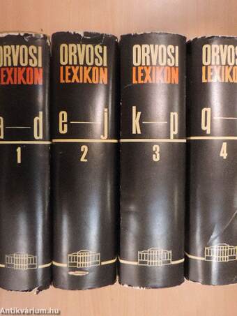 Orvosi lexikon 1-4.