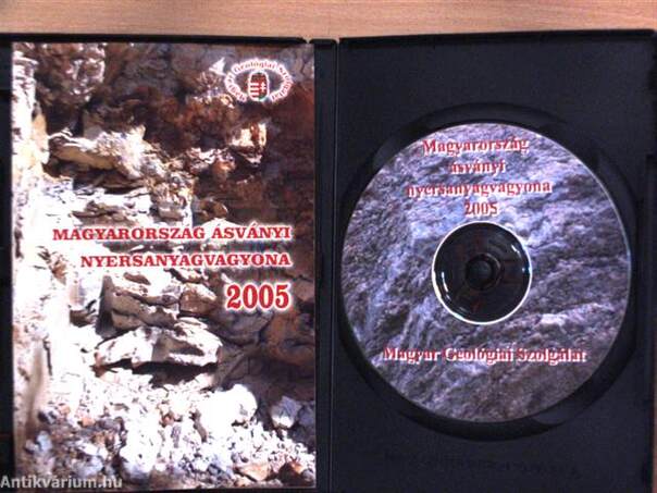 Magyarország ásványi nyersanyagvagyona 2005 - DVD-vel