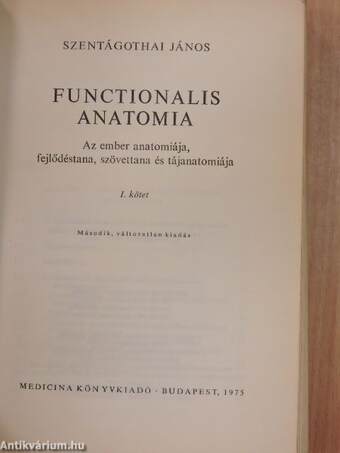 Functionalis anatomia 1-3.