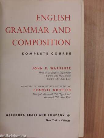 English Grammar and Composition