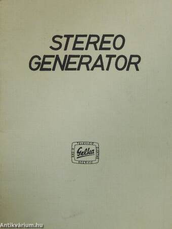 Stereo generator