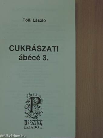 Cukrászati ábécé 3.