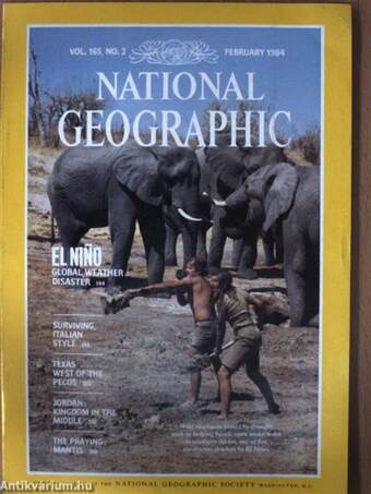 National Geographic 1984. (nem teljes évfolyam)