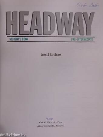 Headway - Pre-Intermediate - Student's Book/Workbook with Key