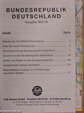 Der Große Autoatlas '94