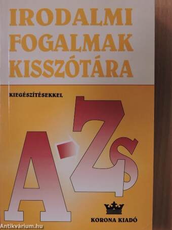 Irodalmi fogalmak kisszótára