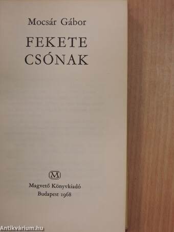 Fekete csónak