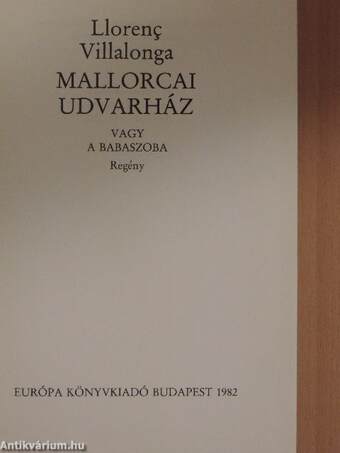 Mallorcai udvarház