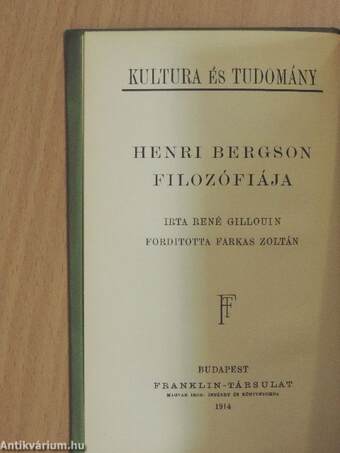 Henri Bergson filozófiája