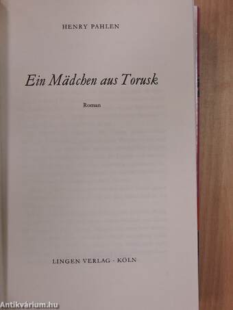 Ein Mädchen aus Torusk