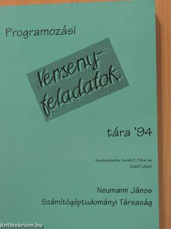 Programozási versenyfeladatok tára '94