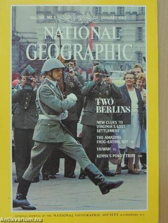 National Geographic January-December 1982.