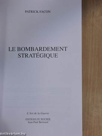 Le bombardement stratégique