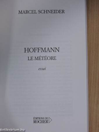 Hoffmann le météore