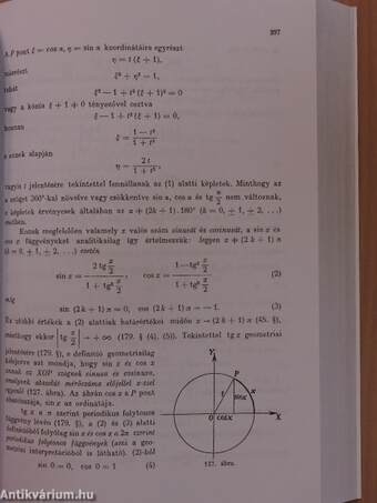 A differenciál- és integrálszámítás elemei I. 