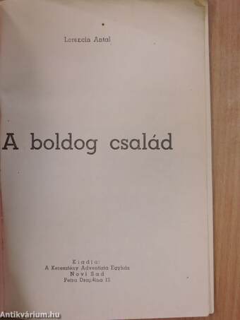 A boldog család