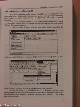 Az Excel 5 programozása