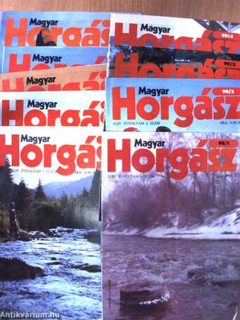 Magyar Horgász 1990. (nem teljes évfolyam)