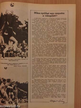 Képes Sport 1970. szeptember 1.