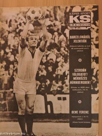 Képes Sport 1970. szeptember 8.