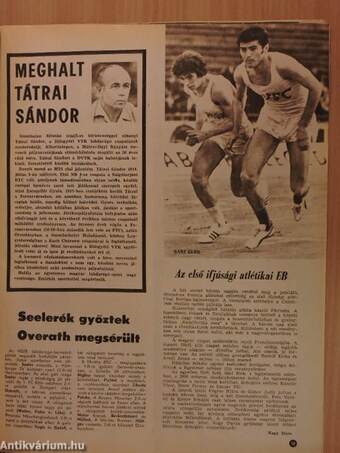 Képes Sport 1970. szeptember 8.