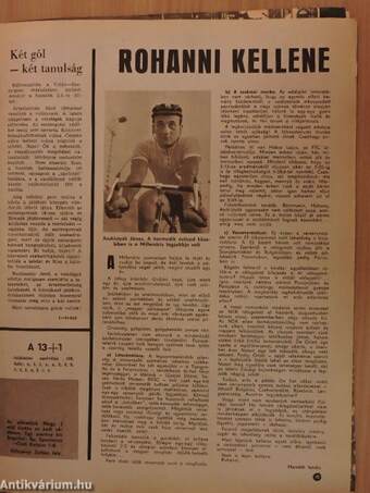 Képes Sport 1970. szeptember 29.