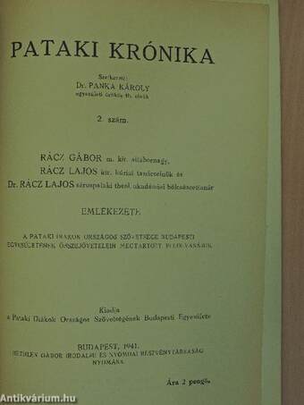 Pataki Krónika 2.