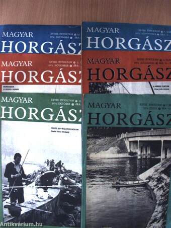 Magyar Horgász 1974/7-12. (fél évfolyam)