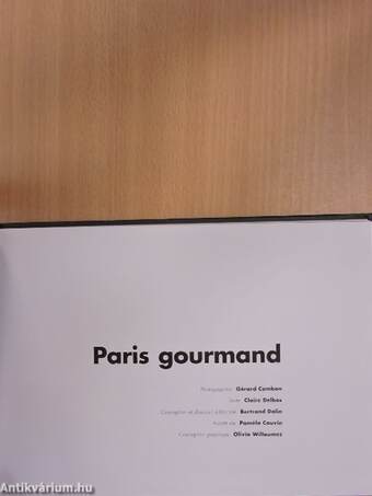 Paris gourmand