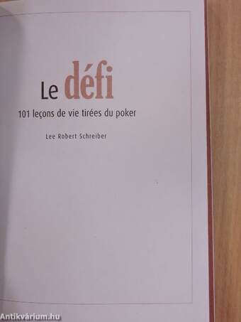 Le défi