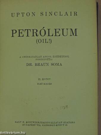 Petróleum I-II.