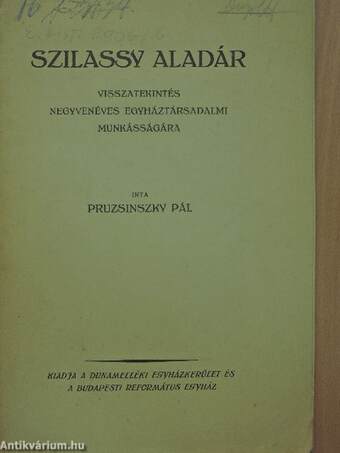 Szilassy Aladár