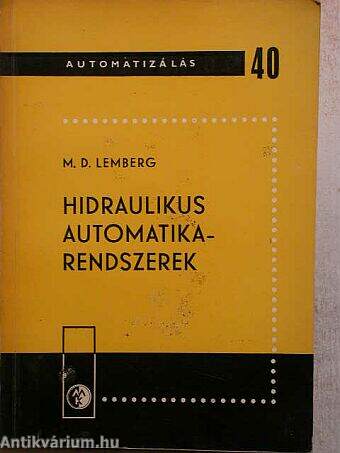 Hidraulikus automatika-rendszerek