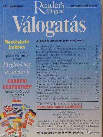 Reader's Digest Válogatás 1991-2014. (nem teljes évfolyamok) (260 db)