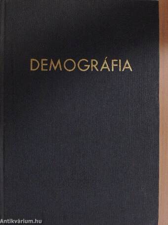 Demográfia 1958. 1-3. szám